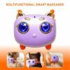 Red Light Shiatsu Neck Shoulder Massager Portable Intelligent Massage Device  for Back Waist Leg