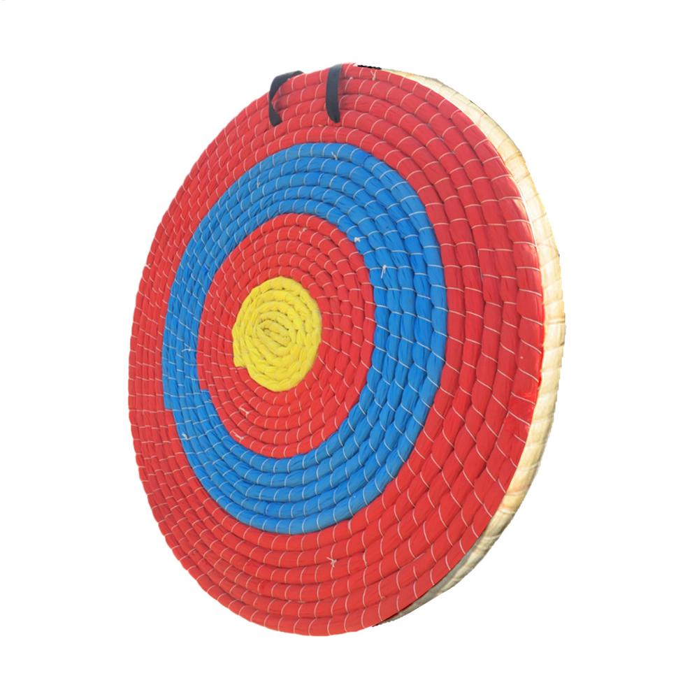 40cm 1/2 layer 4 Rings StrawArchery Target Handmade Bow Target Bow Arrow Target for Recurve Bow Longbow or Compound Bow