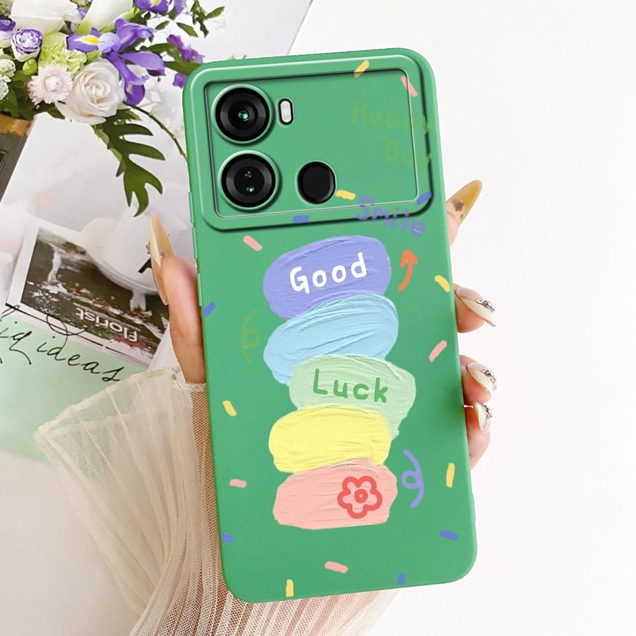 Чехол для Itel P40 Plus P683L Милый Мультяшный Кролик Мягкий Силиконовый Чехол для Телефона Для Itel P40 P 40 ItelP40 P40+ Задняя Крышка Fundas
