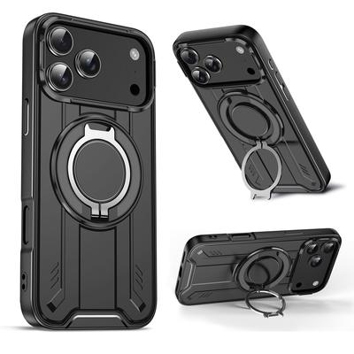 Портативный магнитный чехол-кольцо для мобильного телефона для Iphone 17 Pro Max 16 Plus 17 Air 16e 15 14 13 12 Pro Iphone16 Iphone17 Бронированные чехлы