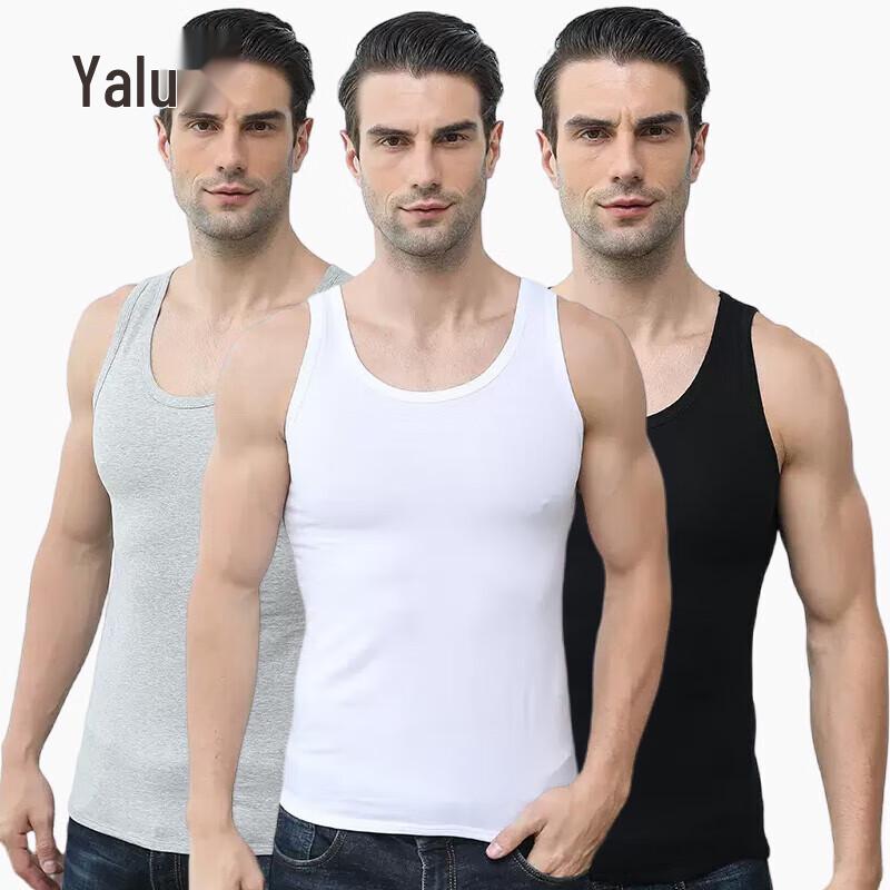 Мужская дышащая майка из 100% хлопка (3-Pack)