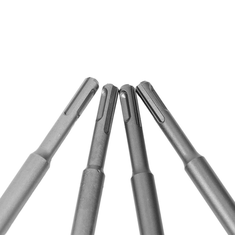 4pcs Pointed Chisel Hammer Drill Chisel SDS Plus Shank Masonry Chisel Bits For Concrete Structure