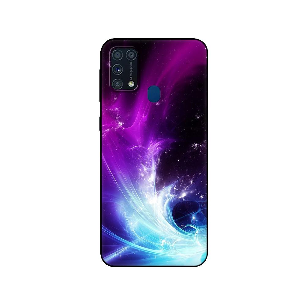 Чехол для Samsung Galaxy M31, задняя крышка для Samsung M31, 4G, чехол для телефона GalaxyM31 M 31 m315, силиконовый черный чехол из ТПУ