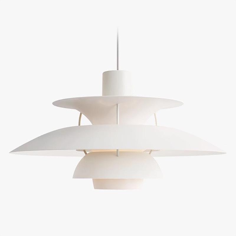 Скандинавский подвесной светильник PH5 - Современный минималистичный алюминиевый дизайн для гостиной, спальни и обеденных зон