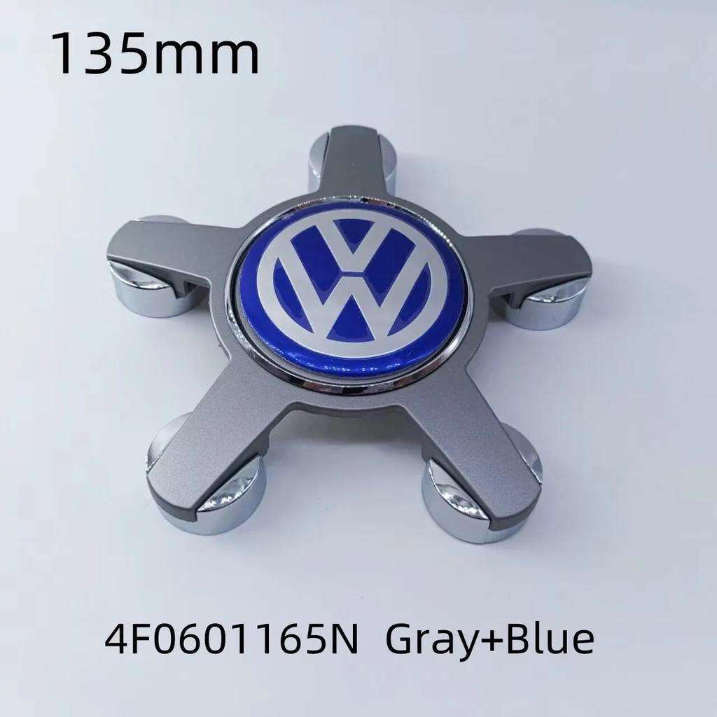 DKRSE1 For VW Volkswagen Jetta MK5 Golf 4pcs 135mm Volkswagen Golf Polo Car Wheel Center Caps 5Pins Rim Hub Cover Hubcap Logo Badge Emb