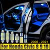 For Honda Civic 8 9 10 2006 2007 2008 2009 2010 2011 2012 2013 2014 2015 2016 2017 2018 2019 2020 2024 Car LED Reading Lights
