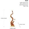 Exquisite Hand-Painted Copper "Dragon" Statue - New Chinese Style Feng Shui Decor for Power & Prosperity, Perfect Home or Office Ornament, Ideal Gift