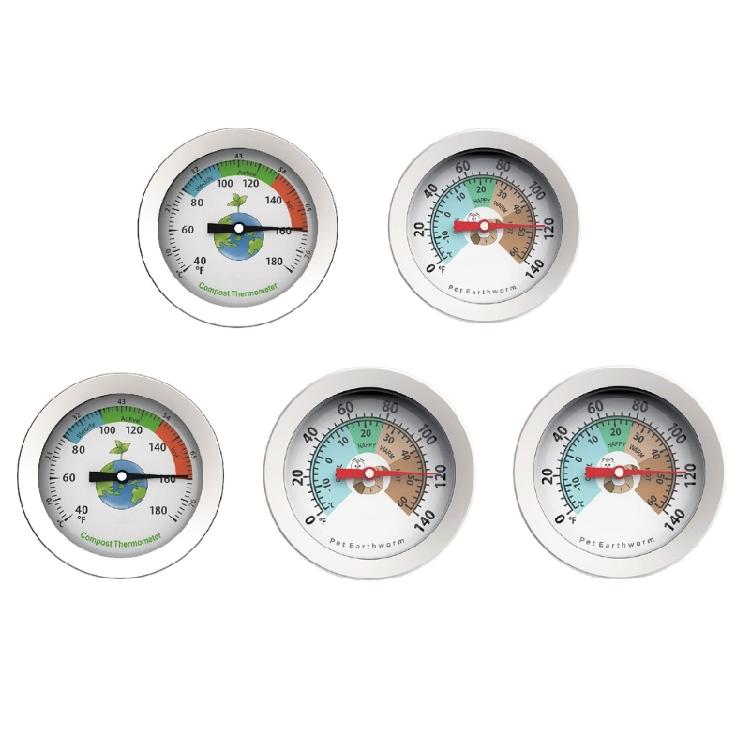 Precisions Temperature Measurement with Long Metal Probe Soil Thermometer