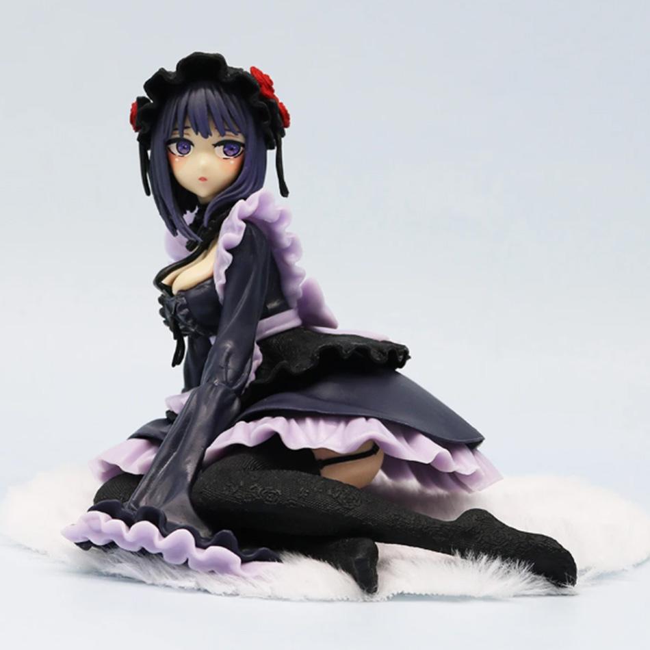 Аниме Фигурка My Dress-Up Darling 12 см, черный костюм горничной, Kitagawa Marin Shizuku Kuroe, Коллекция фигурок
