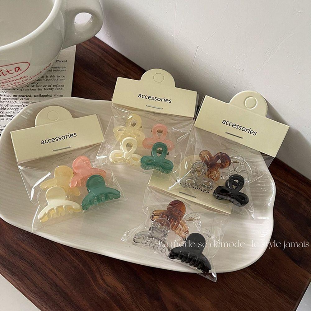 Hair Clip Candy Color Cute Side Clip Girl Hairpin Set Women Hair Accessories Mini Hair Claw Set