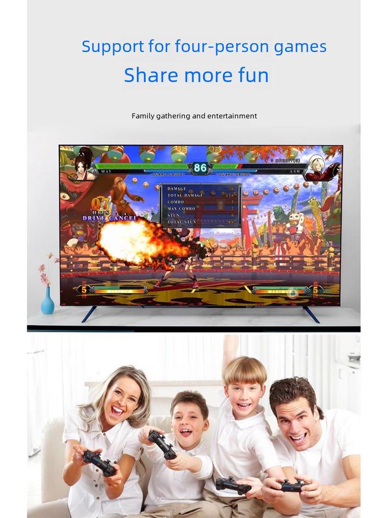 Беспроводная игровая консоль HD Dual с поддержкой HDMI