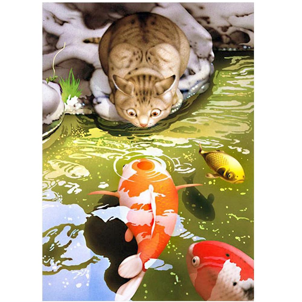 5D алмазная картина сделай сам пейзаж животное полная алмазная вышивка ручная работа мозаичный узор украшение для дома спальня подарок