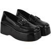 Shoetopia Женские туфли-лодочки на плоской подошве Черные - EU37 / UK4