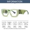 Anti -Blue Light Glasses Women Men Oversized Optical Frame Eye Protection Ultra Light Eyeglasses Office Computer Goggles