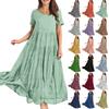 Women's Summer Dress Casual Loose Long Beach Vacation Dresses