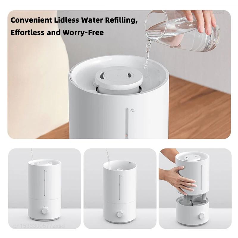 Xiaomi Увлажнитель воздуха Mijia Humidifier 2 300 мл/ч Увлажнение 4 л Большая емкость Создатель тумана Аромадиффузор Увлажнение Низкий уровень шума Бытовая техника