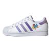 Originals Superstar J Fashion Casual Low-Top Kids Skate Shoes Kids Sneakers White Purple GY3313