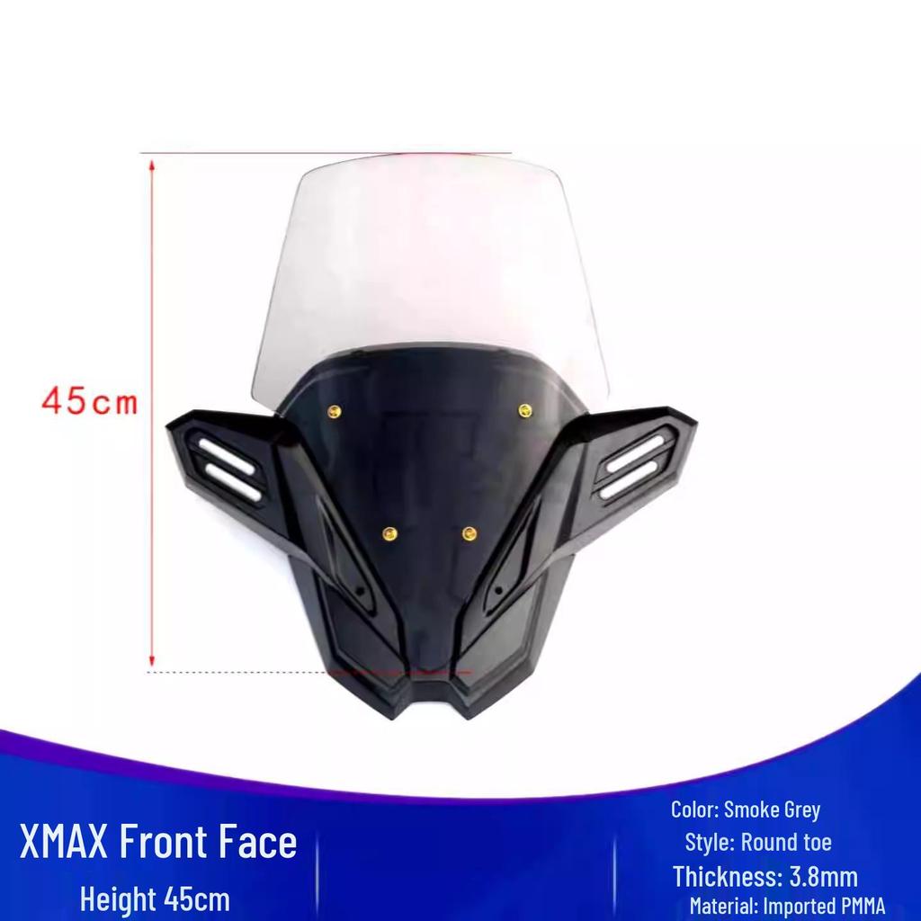 Комплект гоночного ветрового стекла в стиле XMAX для Yamaha NMAX155 (25 Моделей)