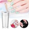 Yousheng 1 Set Nail Art Stamper High Durability Smooth Surface Compact Size Good Elasticity Detachable Wide Application Reusable Clear Nail Stamper