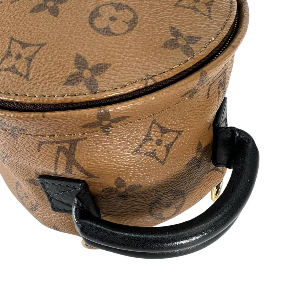 LOUISVUITTON Monogram reverse Palm Springs Backpack Daypack leather Women M44872 Used