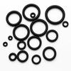 250pcs Rubber O Ring Assortment Kit, 15 Sizes Black O-Rings Kit, Assorted Sealing O Rings Gaskets Washers Seals Set for Faucet Plumbing Automotive Car