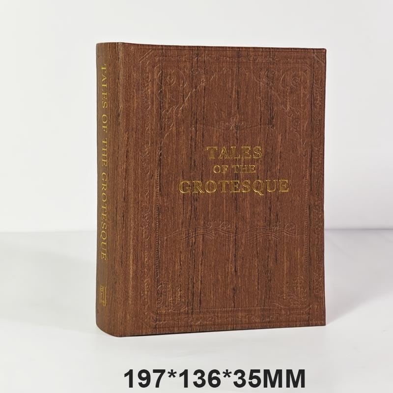 Роскошная декоративная книга-имитация из ретро-кожи для офиса и дома