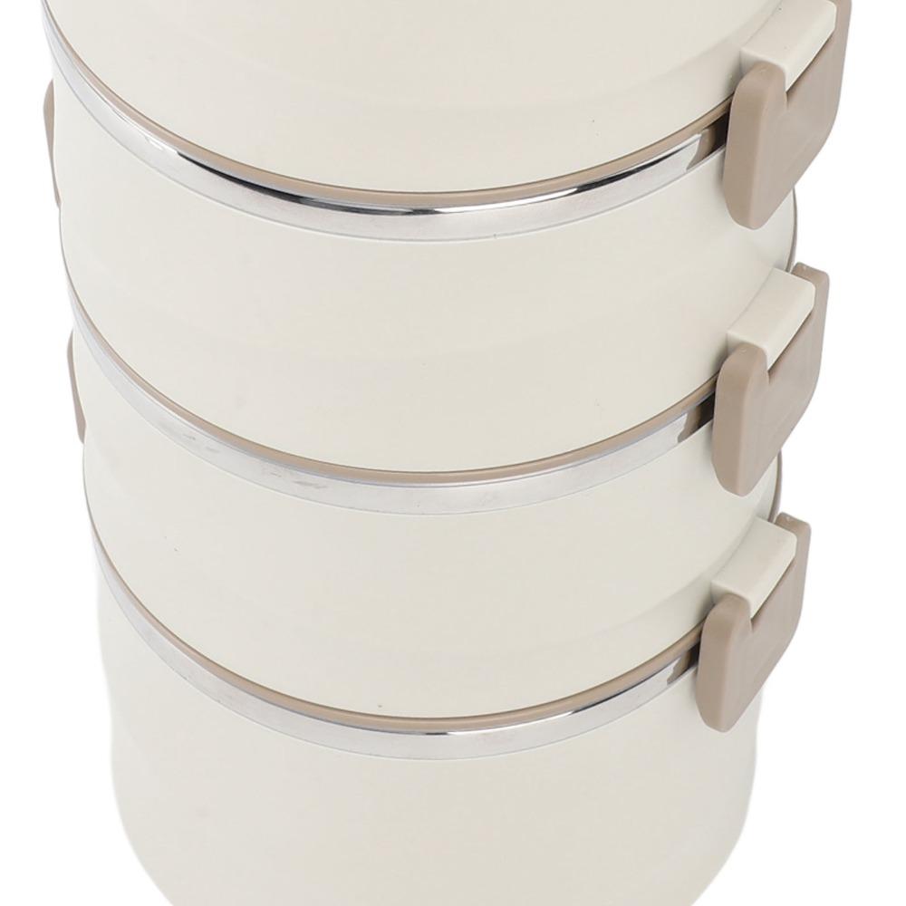 3300ml Lunch Storage Container 4 Tier Food Container Practical Compartment Lunch Box For Picnics