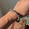Fashion 1pc Gemstone Jewelry Bead Bracelet - Elastic Anger Management Accessories | Celestial Aesthetic Accessories | Earth Beads  Accessories