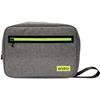Andro Table Tennis Racket Case, SQ Case II, Gray X Yellow, Size: 31x22x5.5cm, 412060, One Size