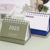 Thick Mini Desk Calendar Creative Standing Flip Calendar Gifts 2024-2025 Calendar  Desk Decoration