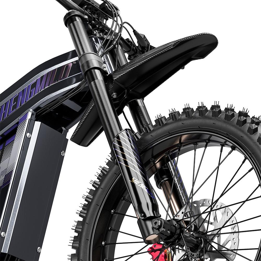 Shengmilo S900 Pro Adult Electric Bicycle 19" Fat Tyre 2100Wh Battery 65-95km Range 65km/h Max Speed Colour LCD Display