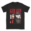 Мужская повседневная футболка Gerard Way MCR, 100% хлопок, круглый вырез, короткий рукав, уникальная одежда.