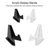 Medal Shelf Acrylic Stands S/L 10pcs Mini Coin Display Easel Holder Postcard Display Collection Coin Storage Rack