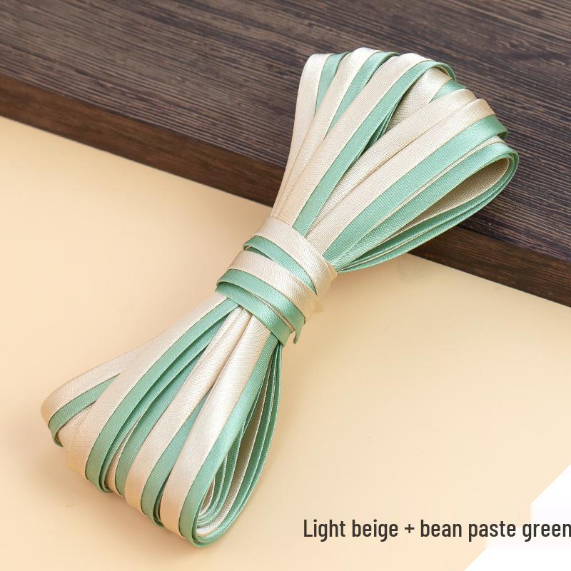 Атласная окантовка Hengmeihe Cheongsam - 1 см подобранные по цвету полоски для подгибки для аксессуаров одежды
