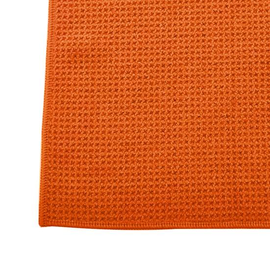 Полотенце для гольфа Впитывающее пот Перфорированное Превосходная очищающая способность Не пушистое с карабином Эффективное