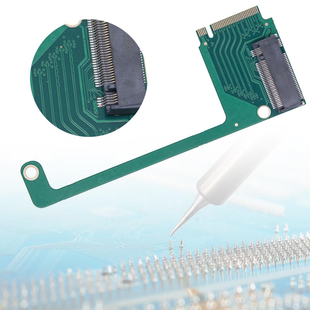 PCIe 4.0 M.2 SSD Adapter Modified M.2 Hard Drive 90 Degrees SSD Memory Card Adapter Converter for ASUS Rog Ally Accessories