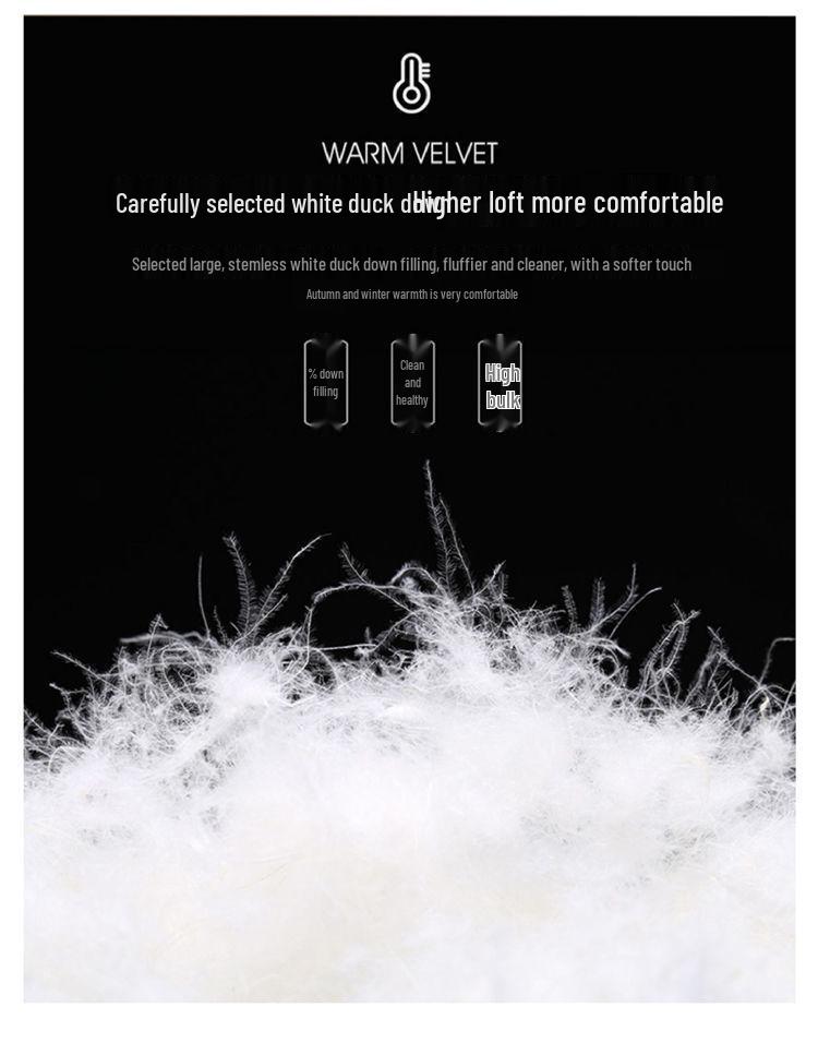 2021 Женский пуховик средней длины в корейском стиле с воротником из натурального меха - Модный для женщин среднего и пожилого возраста