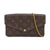 [Б/У] Сумка Felicie Pochette Classic Monogram с покрытием из канвы и кожи, трехкомпонентная, на цепочке - Очень хорошее состояние #1I2JRHP