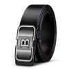 Мужской кожаный ремень с автоматической пряжкой - Универсальный аксессуар в стиле Business Casual