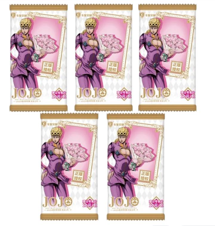 Новая Kabao JoJo's Bizarre Adventure Золотой Ветер Коллекционная Карточка Том 2 Оригинальная Китайская Ограниченная Версия TCG Аниме Периферия Игрушка Подарок