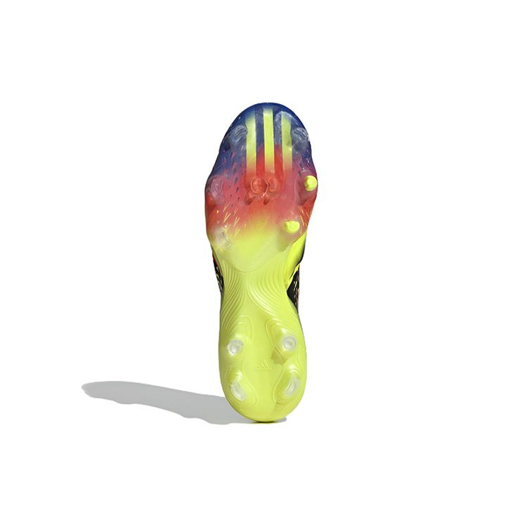 Adidas Пакет Copa Sense.1 FG Al Rihla — черные кроссовки унисекс Core-черный ярко-голубой Team-солнечно-желтый GW3605