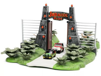 JADA TOYS Nano Scene Юрский парк диорама Jeep Explorer NANO 34244 Wrangler/Ford [Предмет]