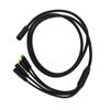 Bike Motor Conversion Cable Waterproof 1 for 4 Mid Drive Motor Extension Wire for BAFANG BBS01 BBS02 3.9ft