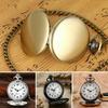 Steampunk Pocket Watch Bronze Retro Watch Hot Sale Quartz Watches  Men