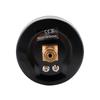 TS-60-6bar High Precision 60mm Large Dial Pressure Gauge 0-6 Bar Water/Gas/Air Pressure Measurement Tool with 1/4'' NPT Bottom Mount