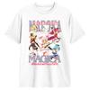 Футболки Mahou Shoujo Magi Madoka Magica Хлопковый Топ Футболки Пляжная Футболка с коротким рукавом Круглый вырез Популярная Повседневная Футболка