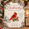 Festive Party Supplies for Winter Christmas Mini Greeting Card Hug Pocket Card Portable Holiday Comfort