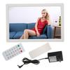 17in HD Digital Photo Frame Plug and Play Electronic Picture Frame Support for Video Picture