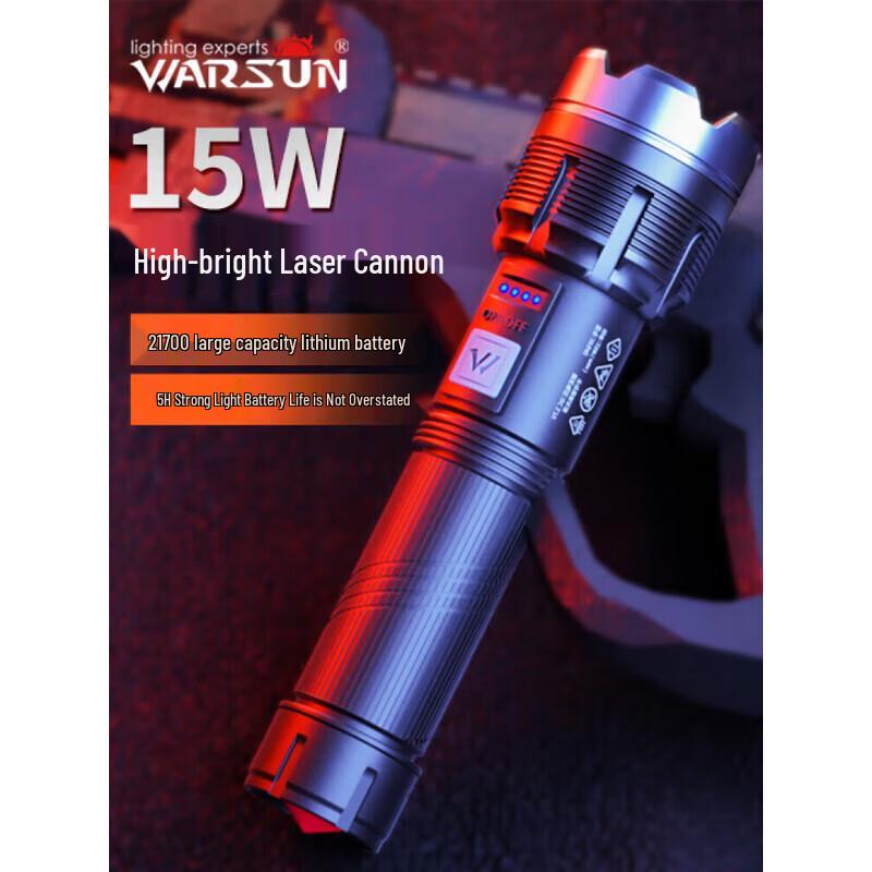 WARSUN High-Power LED Tactical Flashlight