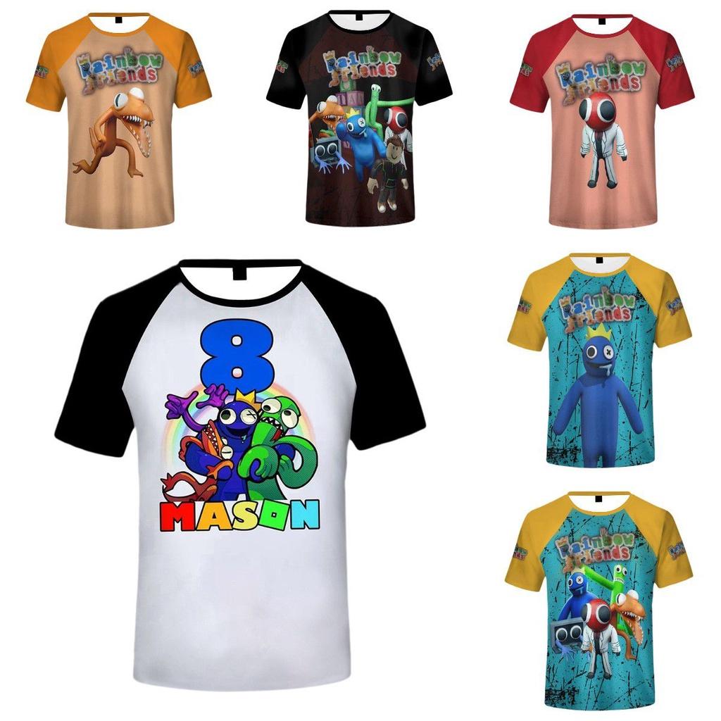 Vibrant Roblox Rainbow Friends T-shirt For Adults Comfortable And Casual